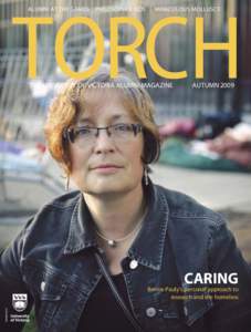 TORCH ALUMNI AT THE GAMES | PHILOSOPHER KIDS | MIRACULOUS MOLLUSCS THE UNIVERSITY OF VICTORIA ALUMNI MAGAZINE  AUTUMN 