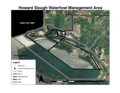 Howard Slough Waterfowl Management Area 7500 West 2425 North Ogden Bay WMA