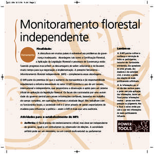 p11 ifm[removed]:46 Page 1  { Monitoramento florestal independente