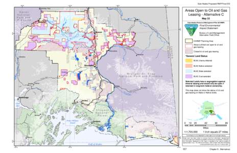 East Alaska Proposed RMP/Final EIS 150°W 147°W  144°W