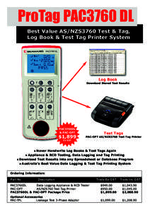 Load testing / Leak / Evaluation / Physics / Engineering / Test and tagging / Electrical engineering / Electrical safety / Leakage