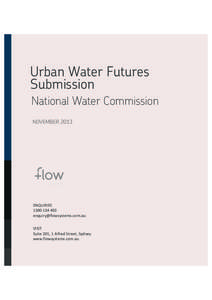   	
      Urban Water Futures