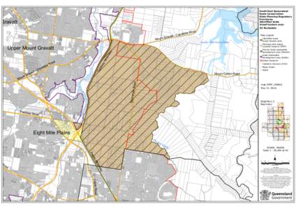 SPRP Broad Koala Habitat Areas Maps - Rochedale, Brisbane City Council