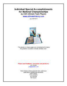 University of California / University of California /  Santa Barbara / USA Ultimate / Ultimate / Sports / Association of American Universities / Association of Public and Land-Grant Universities