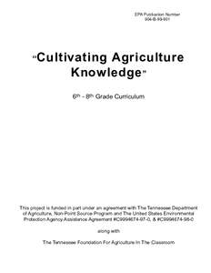 EPA Publication Number 904-B[removed] “Cultivating  Agriculture