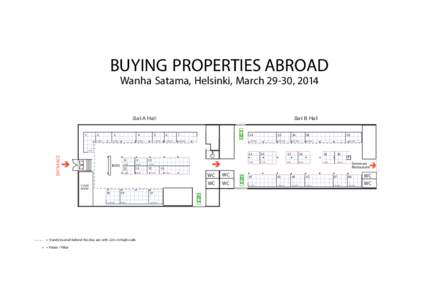 BUYING PROPERTIES ABROAD Wanha Satama, Helsinki, March 29-30, 2014 Sali A Hall 1