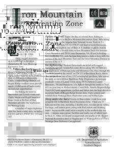 I  ron Mountain Recreation Zone