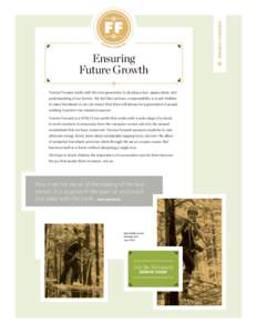 Feronia Forward works with the next generation to develop a love, appreciation, and understanding of our forests. We feel that we have a responsibility to teach children to value forestland so we can ensure that there wi