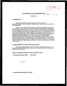 Robust Summaries & Test Plan: Bromochloromethane; Test Plan