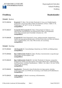 Regierungsbezirk Schwaben Aichach-Friedberg Friedberg