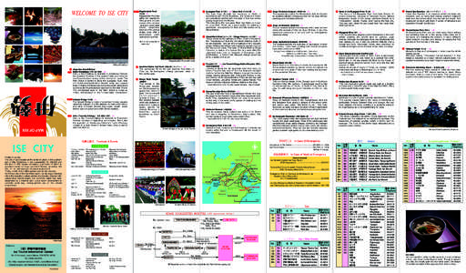 Ise /  Mie / Ise Grand Shrine / Futaminoura Station / Iseshi Station / Ise Bay / Ise-Shima / Meoto Iwa / Mie Prefecture / Geography of Japan / Prefectures of Japan