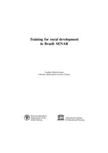 Training for rural development in Brazil: SENAR; Education for rural people; 2004