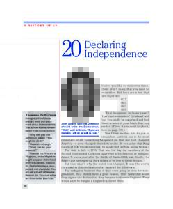 12 hofus3 19, :03 PM Page 98  A HISTORY OF US 20 Thomas Jefferson