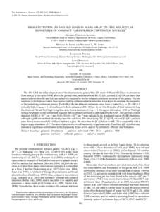 The Astrophysical Journal, 675:303–315, 2008 March 1 # 2008. The American Astronomical Society. All rights reserved. Printed in U.S.A. HIGH-EXCITATION OH AND H2O LINES IN MARKARIAN 231: THE MOLECULAR SIGNATURES OF COMP