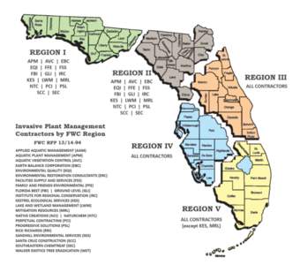 Uplands Contractors Contact Information APPLIED AQUATIC MANAGEMENT (AAM) Mail: P.O. Box 1469, Eagle Lake, FLFEDEX: 4305 Bomber Road, Bartow, FLOffice: , Fax: Paul C. Meyers, J