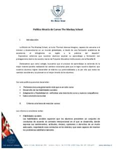 Microsoft Word - Política Mezcla de Cursos