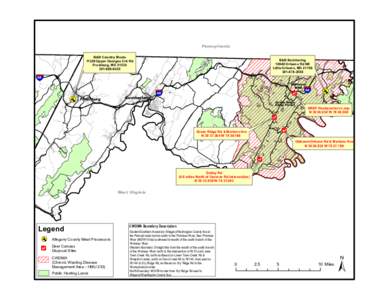 Geography of the United States / Maryland / Cumberland /  Maryland / Frostburg /  Maryland / Warrior Mountain / Maryland Route 36 / Allegany County /  Maryland / Cumberland /  MD-WV MSA / National Road