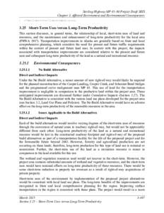 Sterling Highway MP 45–60 Project Draft SEIS Chapter 3, Affected Environment and Environmental Consequences 3 Affected Environment and Environmental Consequences