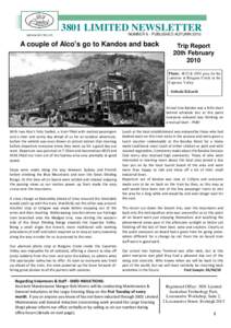 Autumn 2010 Newsletter.pub