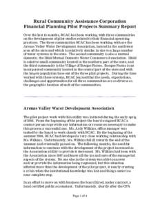 Microsoft Word - Financial Planning Summary Report.doc