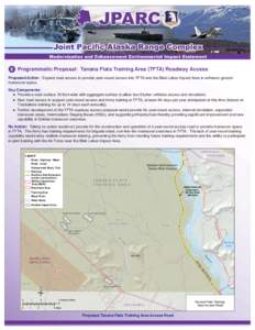 [removed]Tanana Flats Training Area (TFTA) Access Road.indd