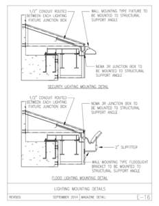 Navy Magazine Detail E-16 Lighting Mounting Details