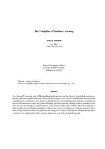 Education / Supervised learning / Reinforcement learning / E-learning / Statistical classification / Data mining / Computational learning theory / Speech recognition / Genetic algorithm / Machine learning / Learning / Artificial intelligence