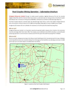 Microsoft Word[removed]Brochure - Pearl Croydon Mining Operation