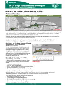 SR 520 Bridge Replacement and HOV Program[removed]I-5 to Medina Project Boards