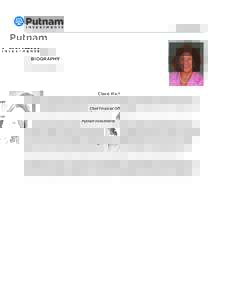 Clare Richer biography - Putnam Investments