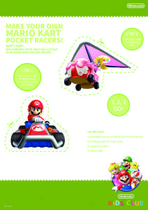 Mario Kart / Kart racing / Pencil / Super Mario Kart / Mario Kart DS / Nintendo / Games / Mario