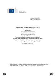 EUROPEAN COMMISSION Brussels, [removed]SWD[removed]final