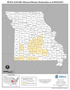 FEMA-4144-DR, Missouri Disaster Declaration as of[removed]IA Atchison  Worth