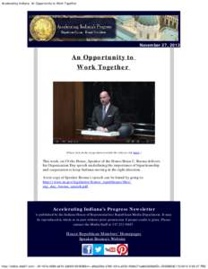 A535 / State governments of the United States / Brian Bosma / Indiana House of Representatives / Indiana