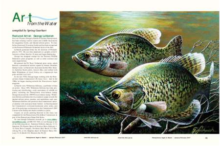 Fly fishing / Conservation in the United States / Trout Unlimited / Printmaking