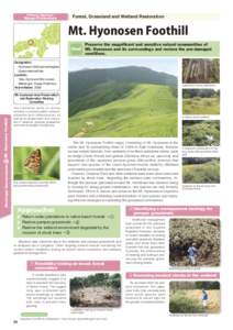 Nature Restoration Projects in Japan