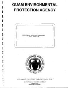 [ [ [ GUAM ENVIRONMENTAL PROTECTION AGENCY