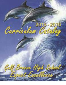 Due to budget restraints and class size requirements, all classes listed in the Gulf Breeze High School curriculum catalog are not guaranteed to be offered. Thoroughly review course requirements and make course selectio