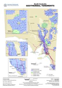 Holders of Petroleum and Geothermal Tenements in South Australia