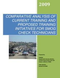 California Smog Check Program / On-board diagnostics / Vehicle inspection / Inspection