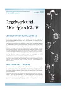 Organisationsteam des Innovationswettbewerbes fur Getranke & Lebensmittel April 2016 IGL Runde IV, 