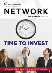 MARCH QUARTER  Issue 94 | 2015 TIME TO INVEST