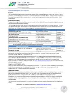 Microsoft Word - Colorado Enhanced Rural Enterprise Zone Fact Sheet[removed]docx