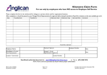 Microsoft Word - Kilometre Claim Form.docx