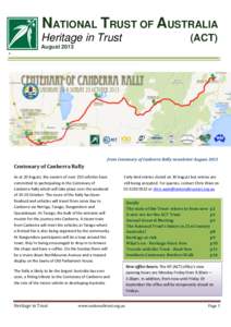 National Trust for Places of Historic Interest or Natural Beauty / Tourism in England / Tourism in Wales / Tourism in the United Kingdom / Canberra / National Trust of Australia / National Trust / Conservation-restoration / International Council on Monuments and Sites / Economy of the United Kingdom / Cultural heritage / Humanities