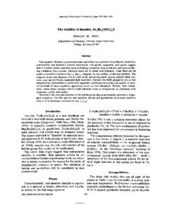 Sulfide minerals / Economic geology / Beryllium minerals / Nesosilicates / Oxide minerals / Magnetite / Mineral / Fayalite / Danalite / Chemistry / Crystallography / Matter