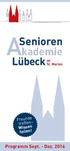 A  Senioren kademie Lübeck an