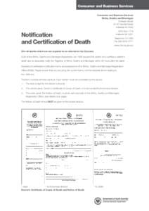 Behavior / Culture / Death certificate / Undertaking / Kinship and descent / Ethology / Death / Marriage / Demography / Genealogy / Vital statistics