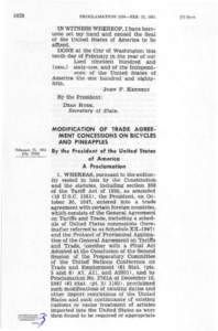 1028  PROCLAMATION 3394—FEB. 25, 1961 IN WITNESS WHEREOF, I have hereunto set my hand and caused the Seal of the United States of America to be