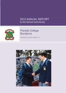 Parade College Bundoora[removed]ANNUAL REPORT